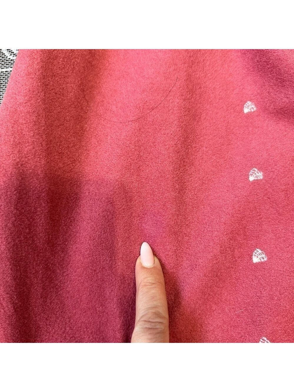 Vintage Diamond Tea Gown 70’s Embroidered Robe Sz Medium - Picture 15 of 15